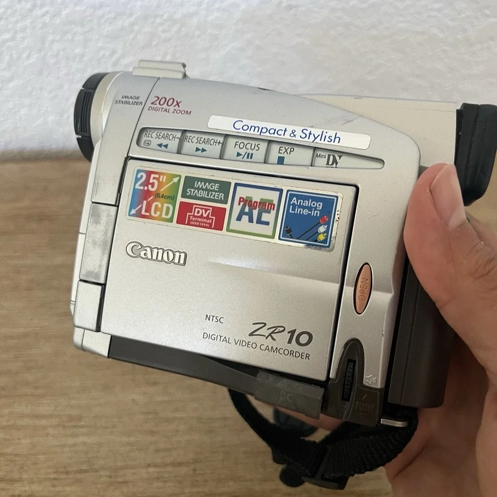 Canon zr10 minidv